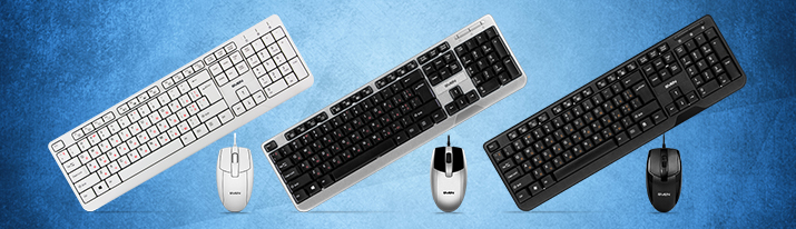 SVEN KB-S330C keyboard & mouse set for an easy start!