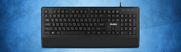 SVEN KB-E5500 keyboard for operation in lounge mode