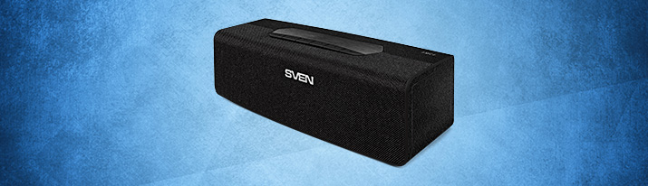 SVEN PS-192 portable acoustics — strict design and maximum comfort