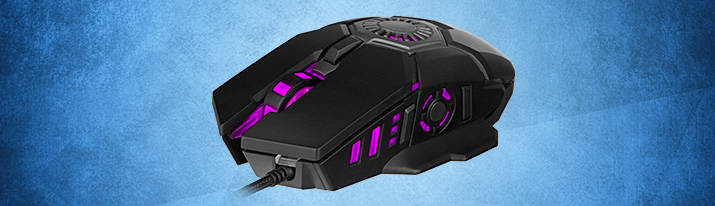 SVEN RX-G880 gaming mouse — a light breeze in the hands of a gamer