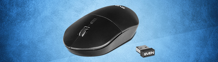 SVEN RX-515SW wireless mouse — a small one with a lot of talents